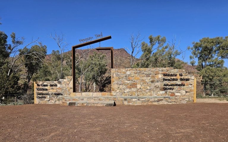 Ceremonial trailhead