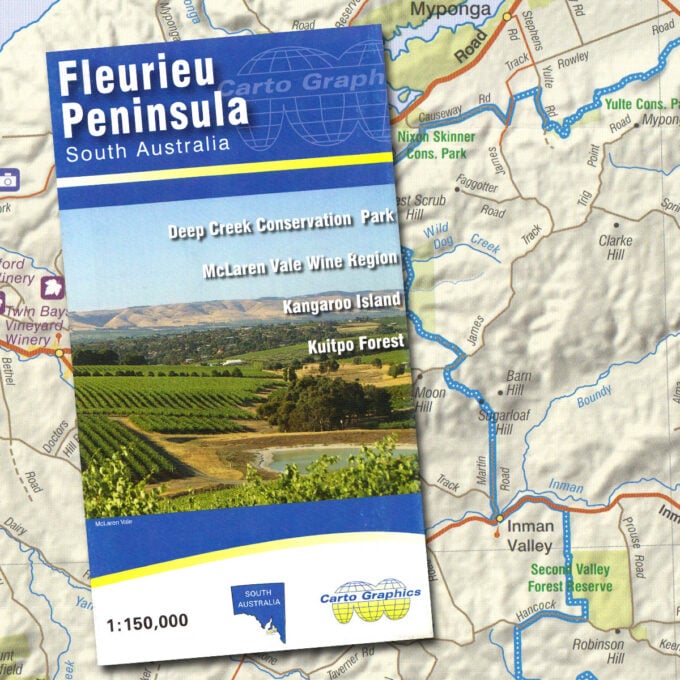 Fleurieu Peninsula map