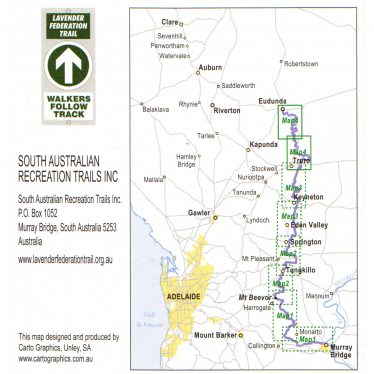 Lavender Federation Trail, Map 4, Truro to Eudunda - Image 3
