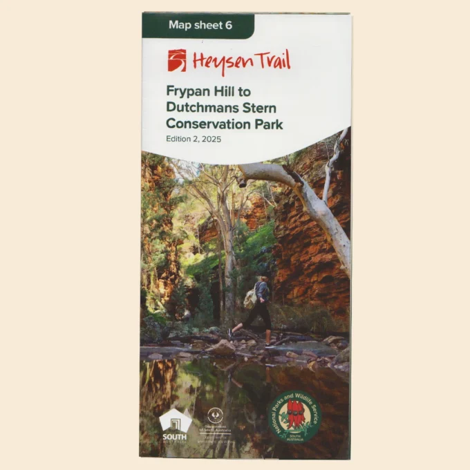 Heysen Trail sheet map 6, Edition 2, 2025 - Frypan Hill to Dutchmans Stern Conservation Park