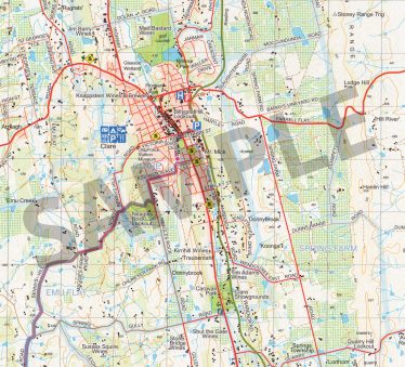 Lavender Federation Trail, Map 6, Manoora to Clare - Image 2
