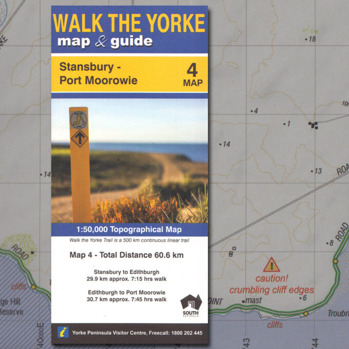 Walk the Yorke map 4 - Stansbury to Port Moorowie