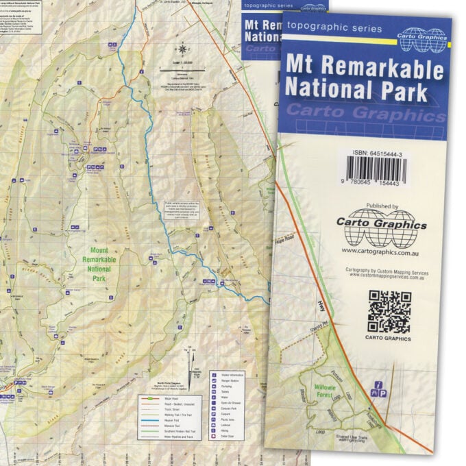 Mt Remarkable National Park map