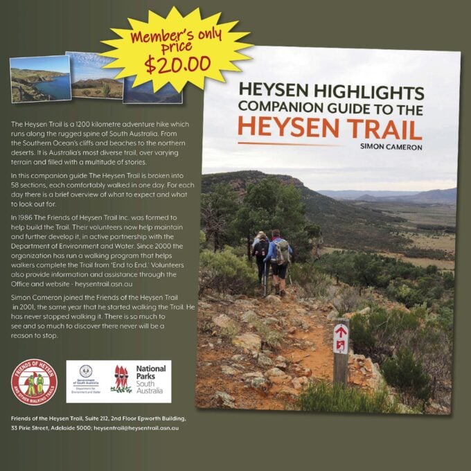 Heysen Highlights. A companion guide to the Heysen Trail
