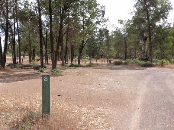 Trezona Campsite 08 - up to 5 people and 1 vehicle